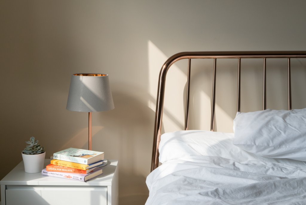 testiera letto in metallo