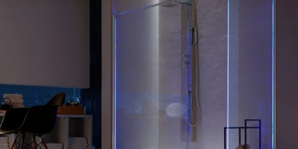 La doccia diventa hi-tech | Facile Ristrutturare La doccia diventa hi-tech