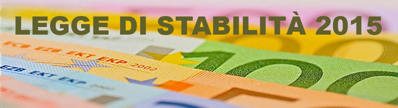 Legge di Stabilità 2015: verso la proroga delle detrazioni fiscali Legge di Stabilità 2015: verso la proroga delle detrazioni fiscali