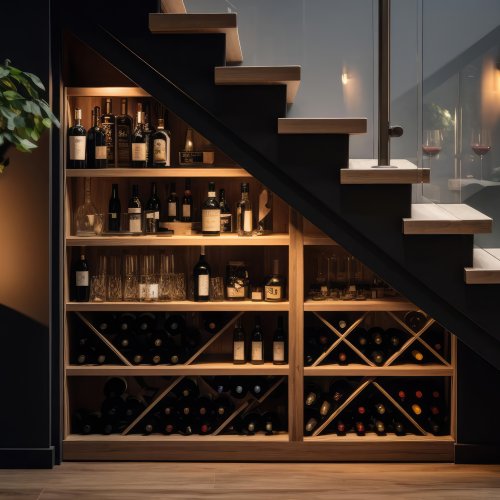 idee arredare sottoscala cantinetta