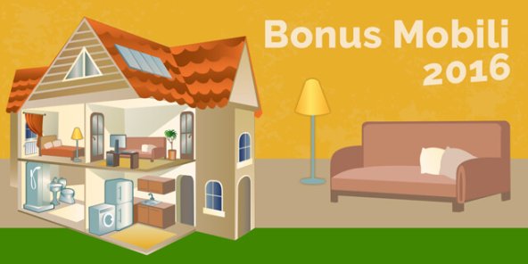 Bonus Mobili 2016: ordinario e per giovani coppie