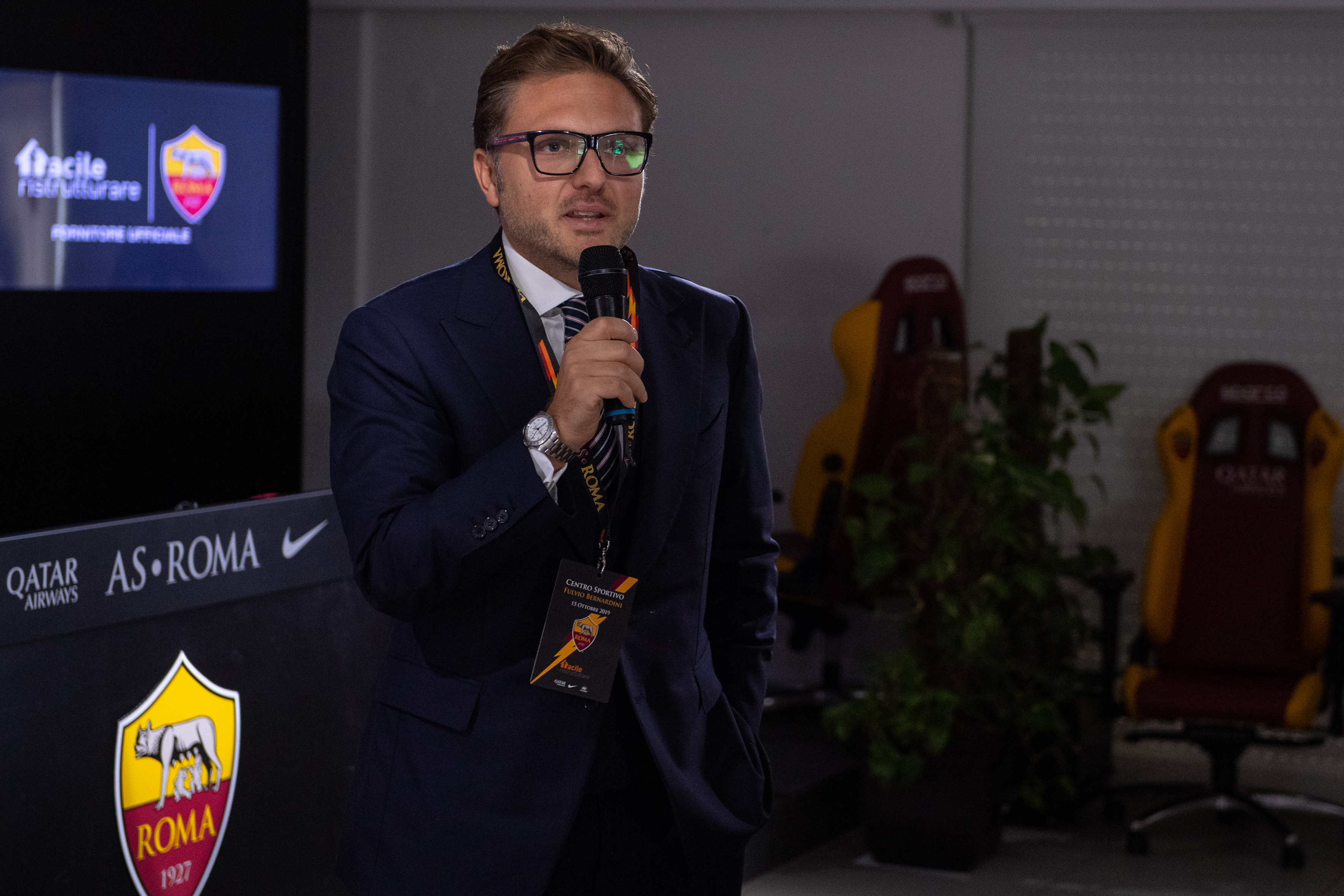 L'AS ROMA apre le porte alla stampa per presentare la partnership con Facile Ristrutturare | Facile Ristrutturare