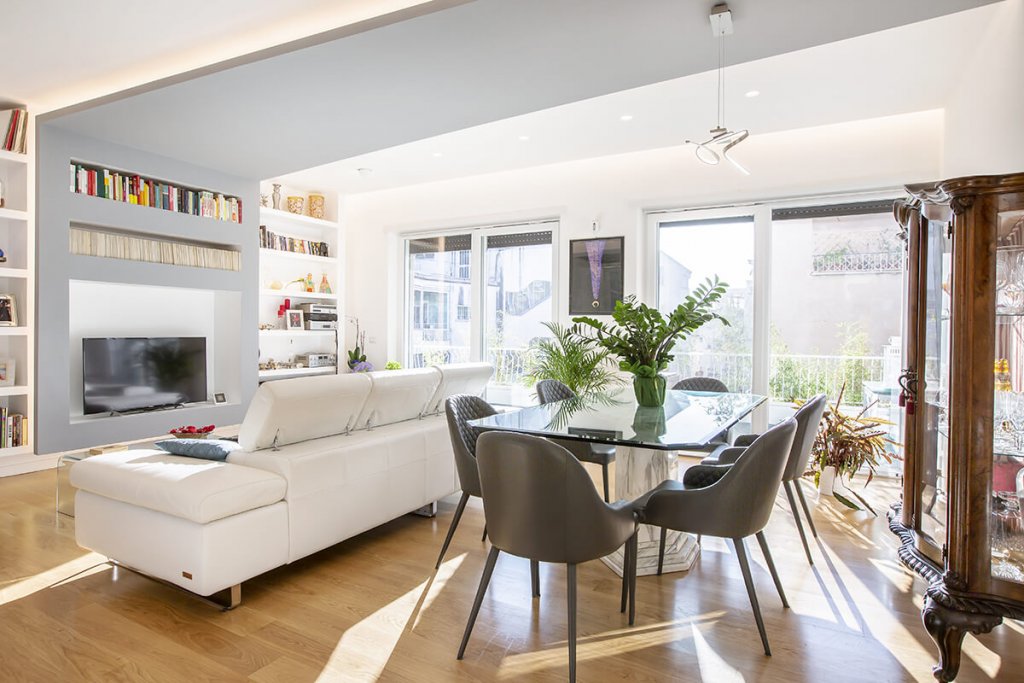 Ristrutturazione appartamento classico moderno Roma Piramide