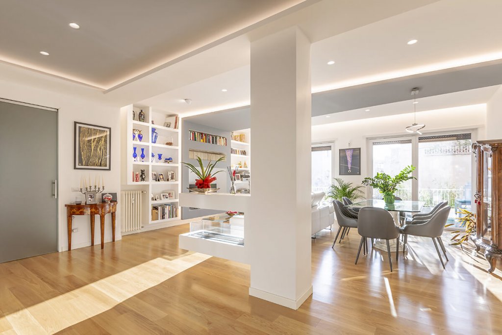 Ristrutturazione appartamento classico moderno Roma Piramide