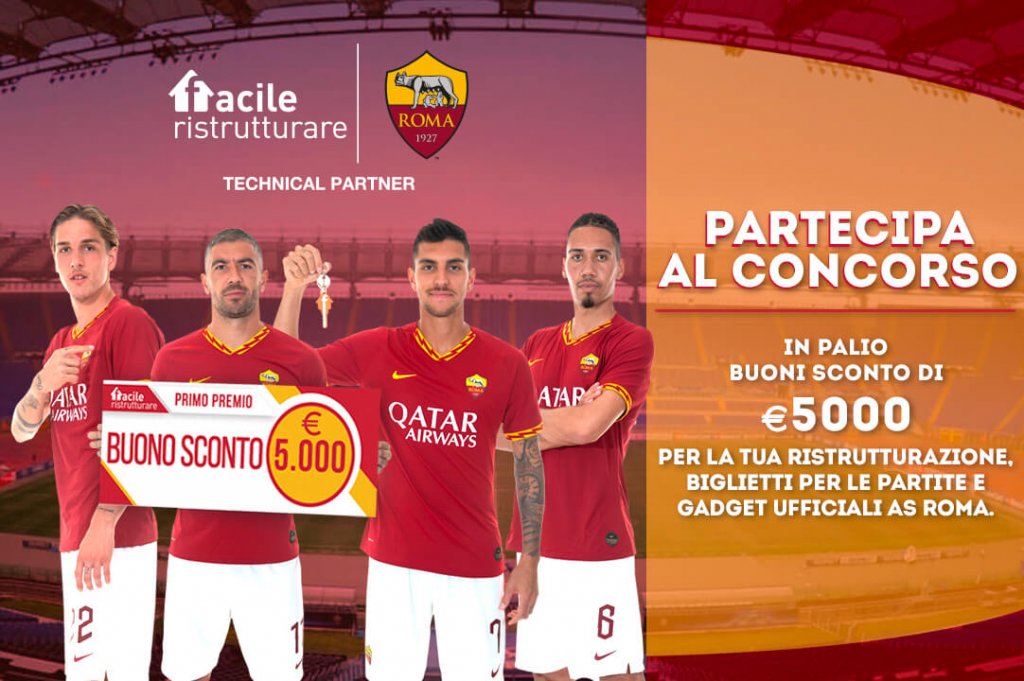 Partecipa al Contest con AS ROMA e vinci la