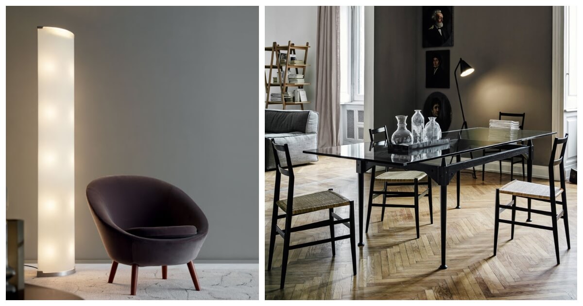 Leggera, la sedia disegnata da Gio Ponti per Cassina, tuttora utilizzata nell'arredo classico quanto in quello moderno
