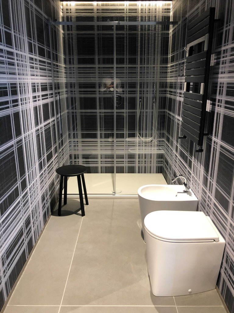 carta da parati per bagno