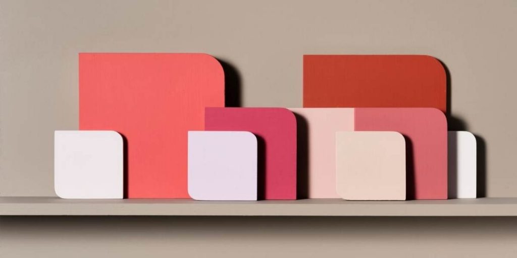 palette rosa e rossa sikkens