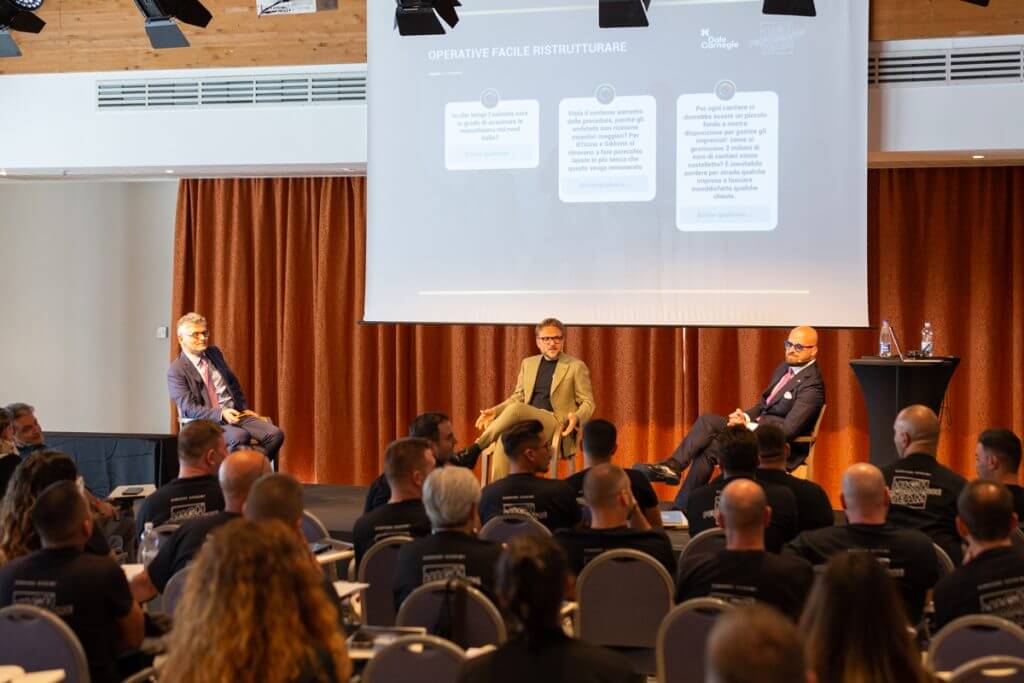High Performance Team: formazione e aggiornamento insieme alla Renovars Academy per i professionisti del Gruppo | Facile Ristrutturare Evento Facile Ristrutturare con Loris Cherubini, Giovanni Amato e Gerardo Ciaparrone.