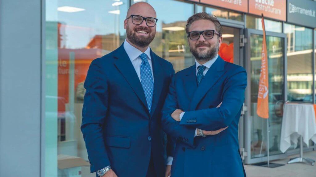 Il Sole 24 Ore e l'innovativo modello di business di Facile Ristrutturare e del Gruppo Renovars, in rotta verso la quotazione | Facile Ristrutturare Giovanni Amato e Loris Cherubini