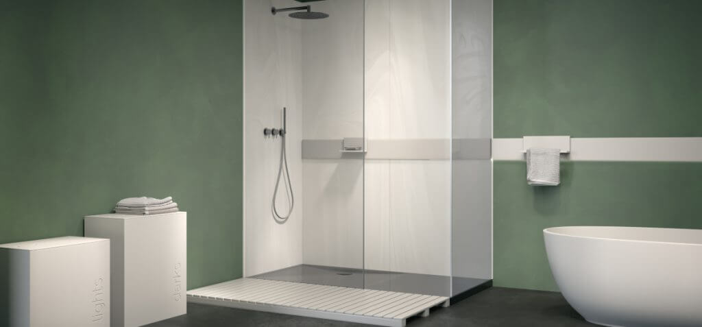 Corian: un materiale all’avanguardia per arredare la tua casa | Facile Ristrutturare Bagno con angolo doccia in corian