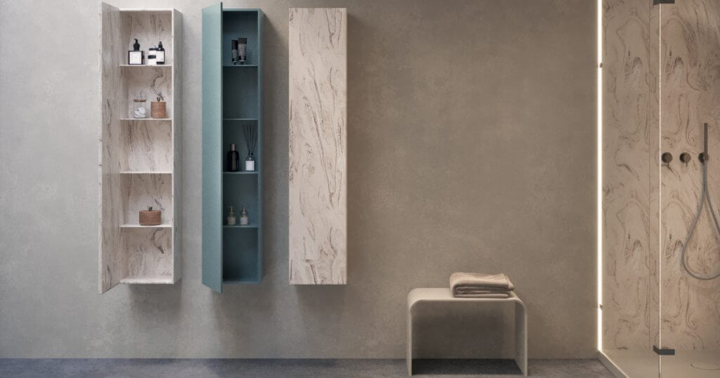 Corian: un materiale all’avanguardia per arredare la tua casa | Facile Ristrutturare Pensili per bagno in corian