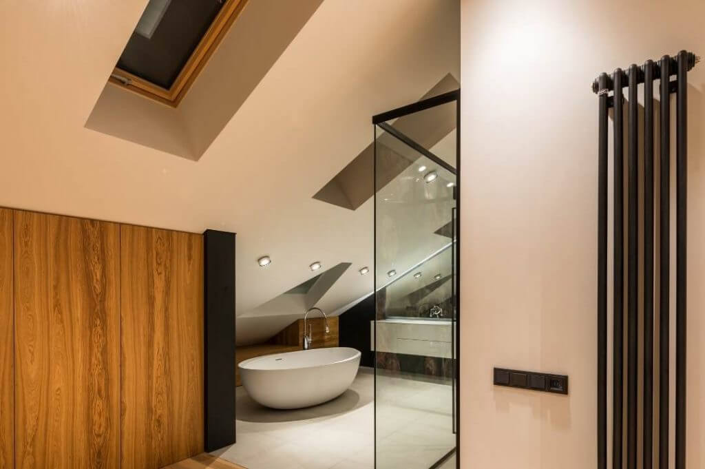 ristrutturazione mansarda con bagno moderno