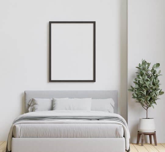 camera da letto minimal