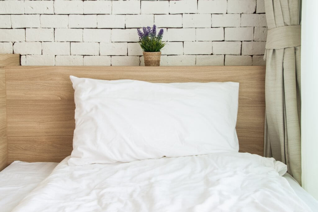Ad ogni stanza la sua pianta! Come arredare casa con le piante da interni | Facile Ristrutturare Camera da letto con lavanda sulla testata in legno