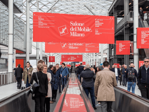 Ingresso del Salone del Mobile a Milano