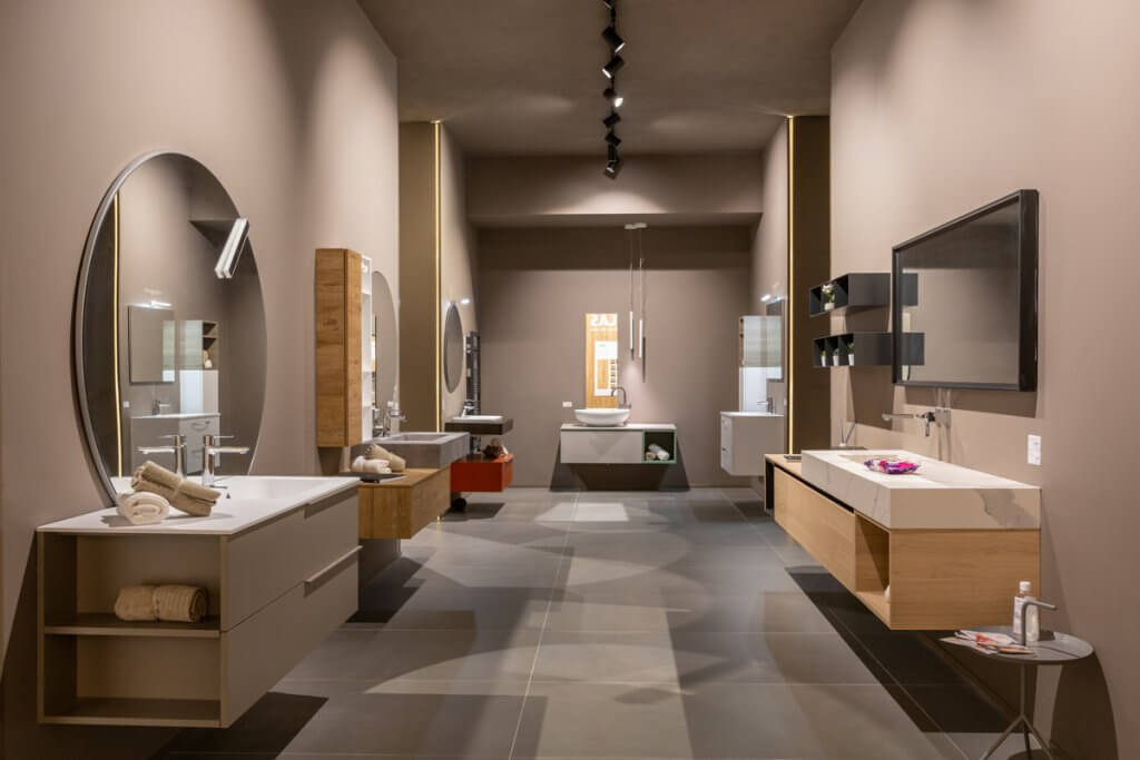 Esposizione nello Showroom di Milano