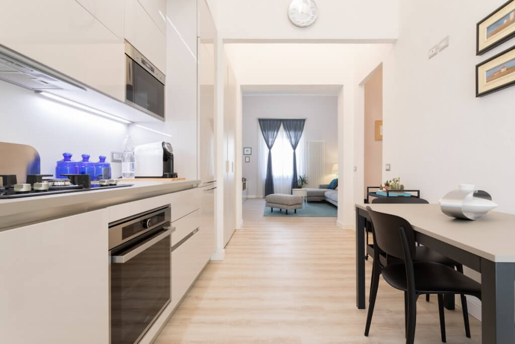 Ristrutturazione casa a Piombino, cucina moderna