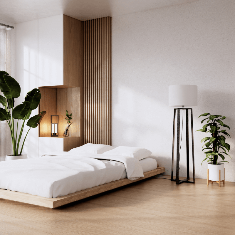 Gres porcellanato effetto legno: colori, tipologie e formati | Facile Ristrutturare Camera da letto con pavimento in gres porcellanato effetto legno colore miele