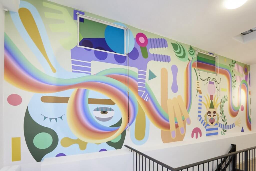 Facile Sognare: si conclude a Milano la prima tappa del progetto! | Facile Ristrutturare Murales con colori e animali Facile sognare