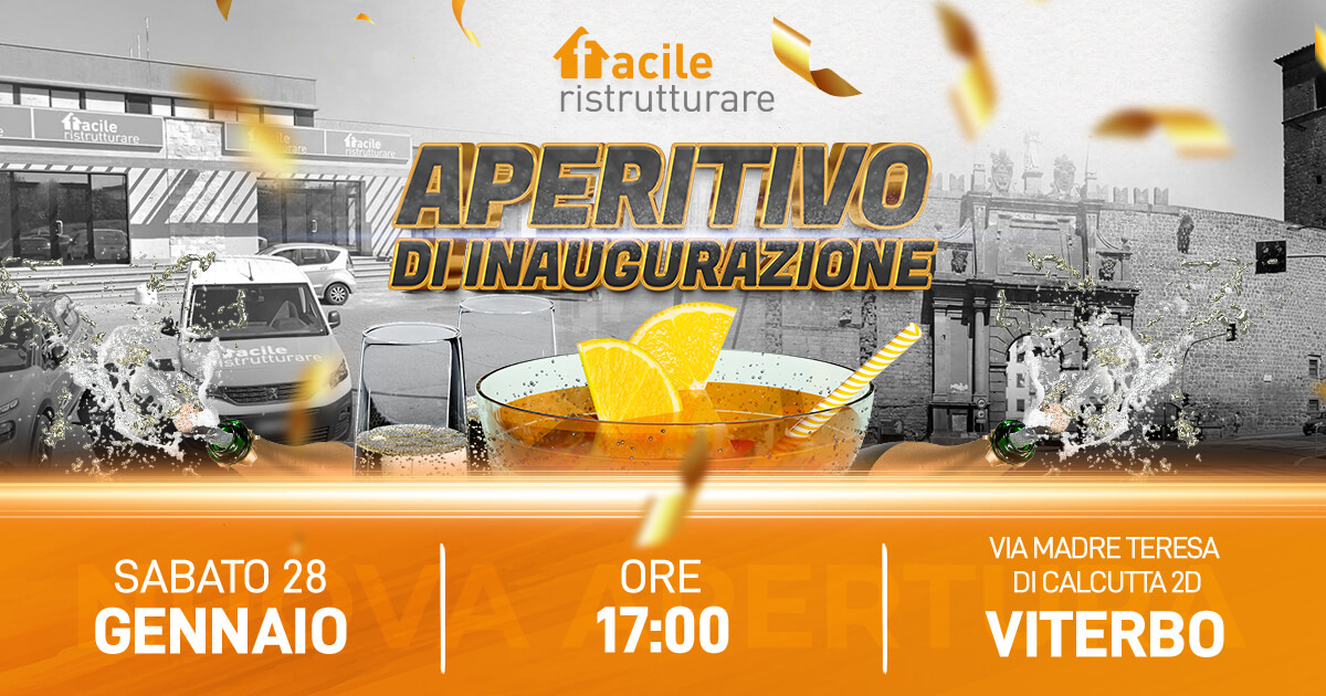 Inaugurazione dello Store di Viterbo | Facile Ristrutturare Inaugurazione negozio Facile Ristrutturare di Viterbo