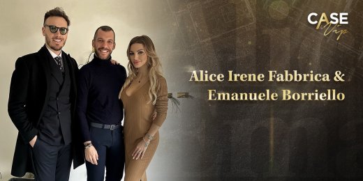 Alice ed Emanuele Borriello con arch. Vanin