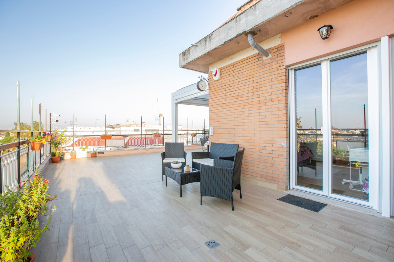 riqualificazione del terrazzo