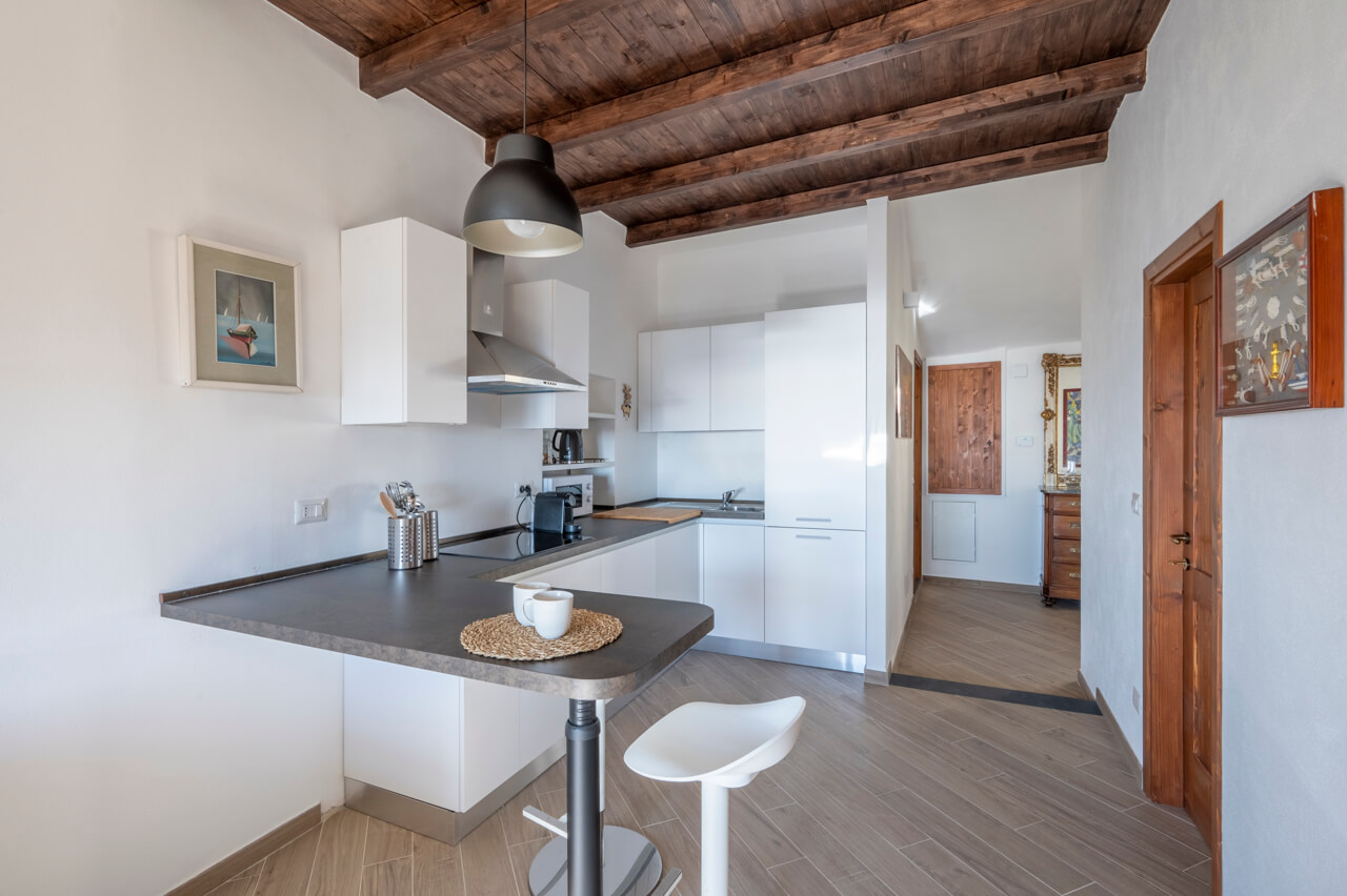 cucina con penisola