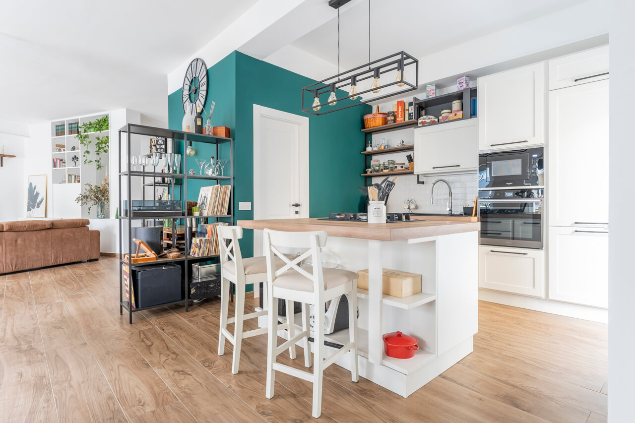 cucina con isola