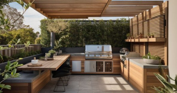 Creare una perfetta zona barbecue in giardino o terrazzo