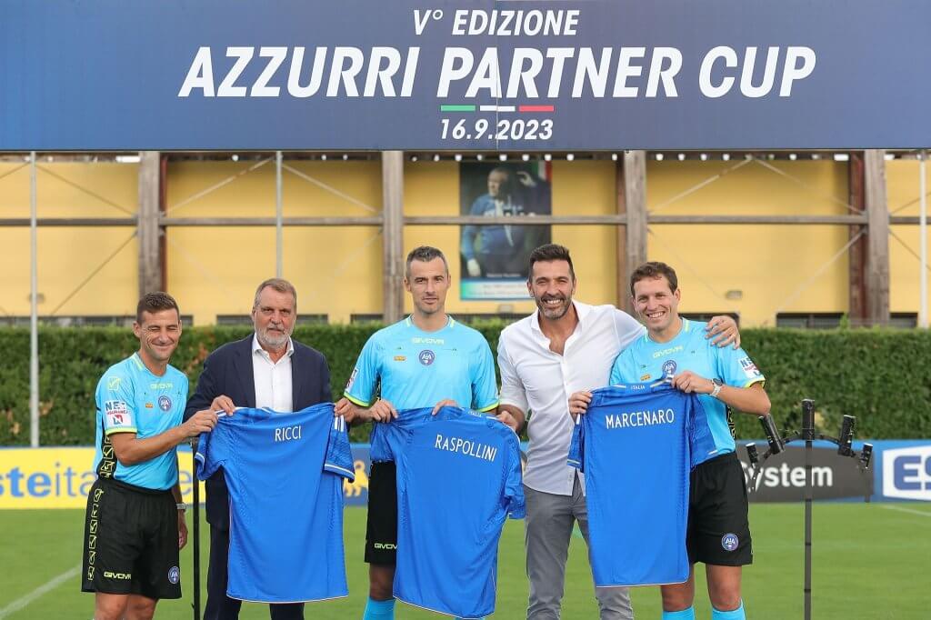 Buffon e Tardelli - Coverciano Azzurri Partner Cup FIGC Italia