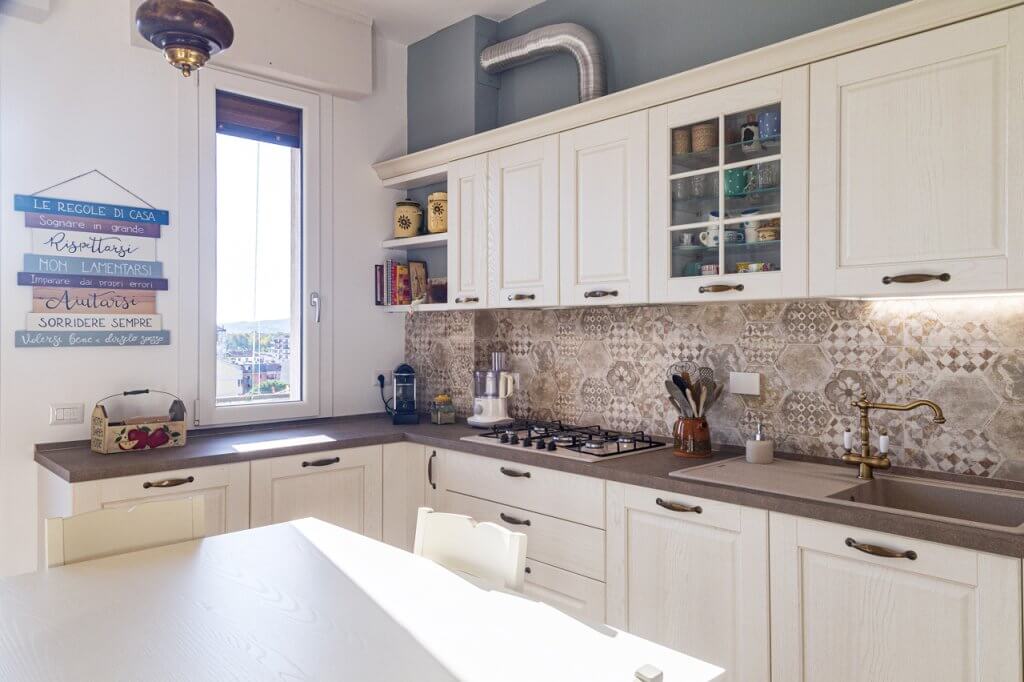 Cucina moderna vintage