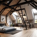 come arredare casa piccola attico monolocale