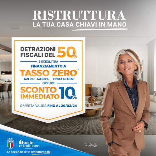 Promo tasso zero | DEMO | Facile Ristrutturare