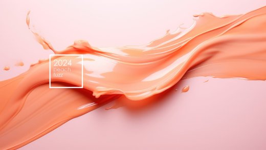 13-1023 Peach Fuzz colore Pantone dell'anno 2024