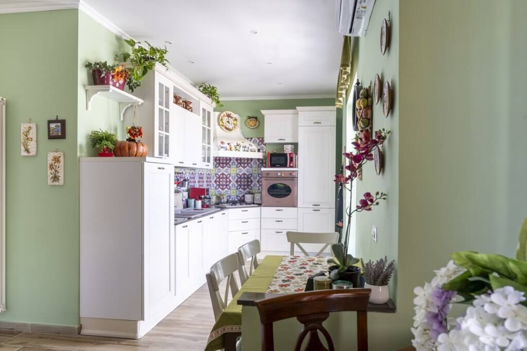 cucina classica bianca