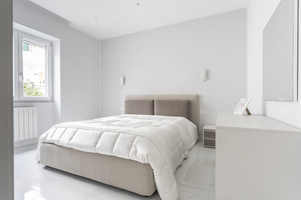 camera da letto minimal