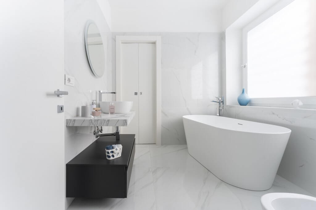bagno in marmo
