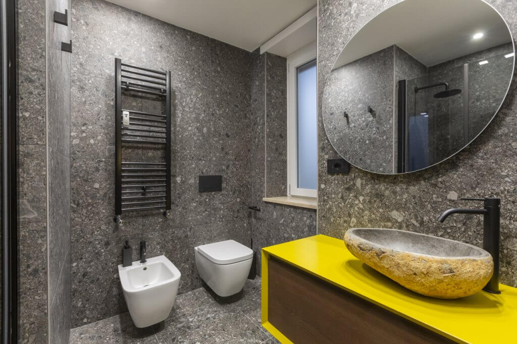 bagno pareti ceppo grè