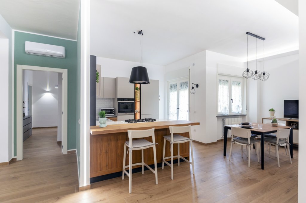 cucina moderna in legno