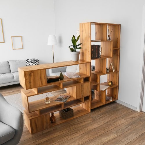 Come dividere una stanza in due: soluzioni e consigli | Facile Ristrutturare Dividere una stanza in due con libreria mobili