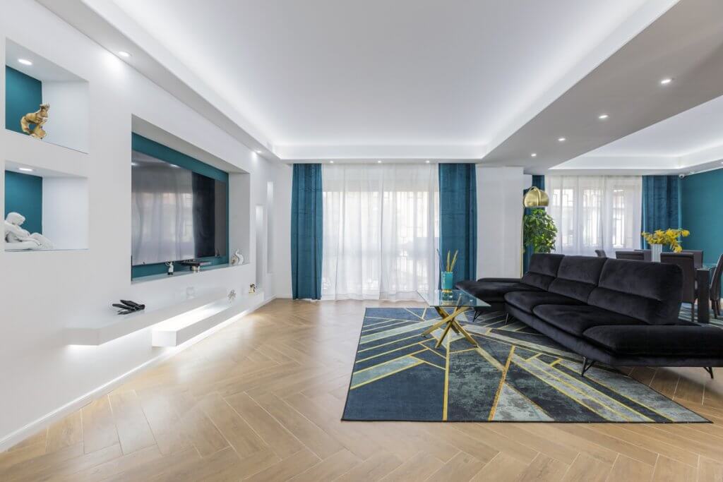living room moderna