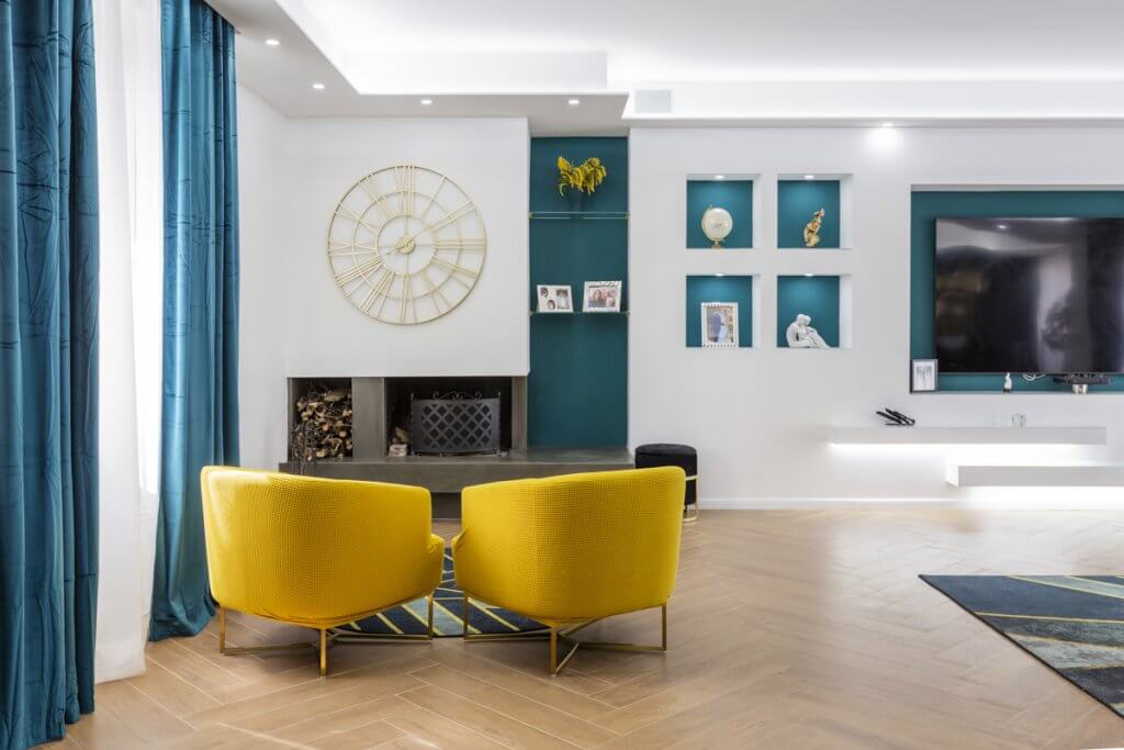 poltrone color senape